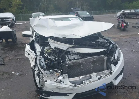 2018 Honda Civic Ex-L from USA, damaged, VIN JHMFC1F79JX013672